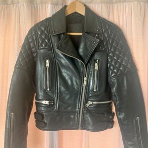 All Saints leather jacket